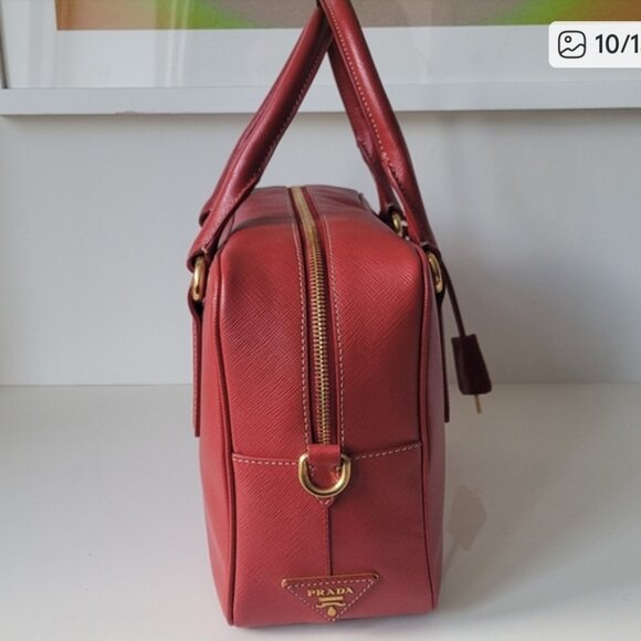 PRADA Saffiano Bowler Bag - Picture 9 of 14
